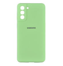 Чохол Full Case HQ with frame для Samsung S21 Plus Колір 01, Mint 2020000284956