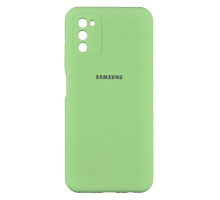 Чохол Full Case HQ with frame для Samsung A03s (164mm) Колір 01, Mint 2020000283997