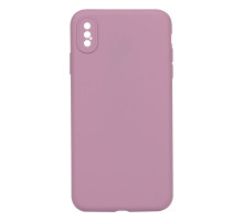 Чохол Silicone Case Full Camera no logo для iPhone Xs Max Колір 68, Blackcurrant 2020000293941