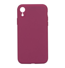 Чохол Silicone Case Full Camera no logo для iPhone Xr Колір 63, Garnet 2020000293040