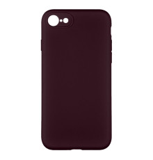 Чохол Silicone Case Full Camera no logo для iPhone 7/8/SE2 Колір 42, Maroon 2020000290018