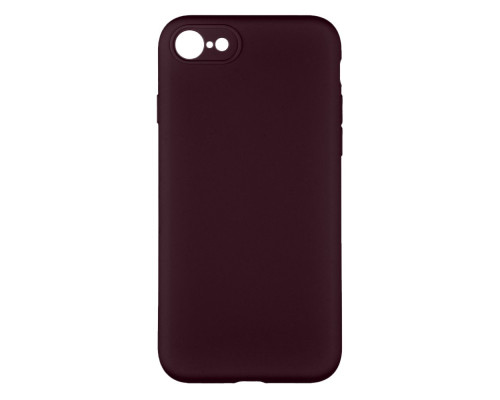 Чохол Silicone Case Full Camera no logo для iPhone 7/8/SE2 Колір 42, Maroon 2020000290018