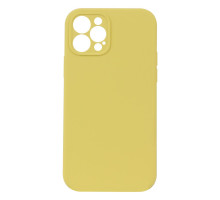 Чохол Silicone Case Full Camera no logo для iPhone 12 Pro Колір 04, Yellow 2020000292555