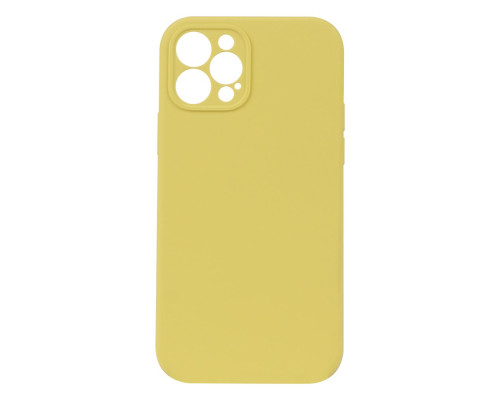 Чохол Silicone Case Full Camera no logo для iPhone 12 Pro Колір 04, Yellow 2020000292555