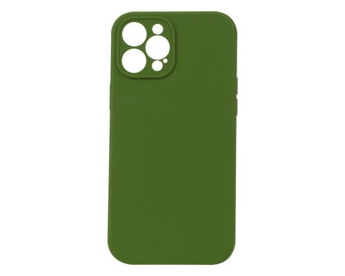 Чохол Silicone Case Full Camera no logo для iPhone 12 Pro Max Колір 45, Army green 2020000292678