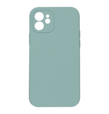 Чохол Silicone Case Full Camera no logo для iPhone 12 Колір 17, Turquoise 2020000292012