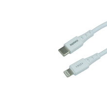 Кабель USB Remax RC-068i PD 20W Type-C to Lightning Колір Бiлий 6954851224341