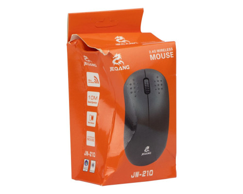 Wireless Миша JEQANG JW-210 мятая упаковка Колір Чорний