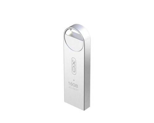 USB флеш-накопичувач XO DK01 USB2.0 16GB Колір Сталевий