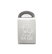 USB флеш-накопичувач T&G 64gb Metal 107 Колір Сталевий 4711472588083