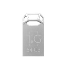 USB флеш-накопичувач T&G 64gb Metal 110 Колір Сталевий 4711472583002