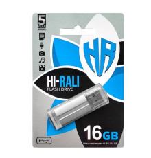 USB флеш-накопичувач Hi-Rali Corsair 16gb Колір Сталевий