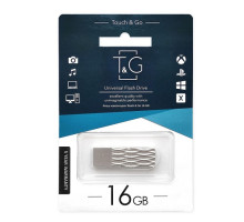 USB флеш-накопичувач T&G 16gb Metal 103 Колір Сталевий