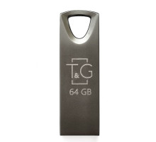 USB флеш-накопичувач T&G 64gb Metal 117 Колір Чёрный 4711472584542