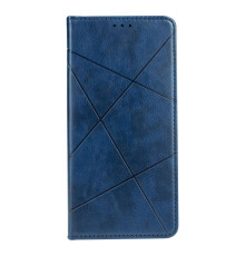 Чохол-книжка Business Leather для Xiaomi Redmi 10 Колір Синiй