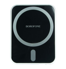 Автотримач Borofone BH43 Xperience Magnetic Wireless 15W Колір Чорно-Сталевий 6931474746450