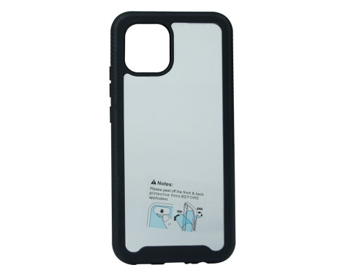 Чохол Shockproof Black Frame+ Transparent Back для Samsung A03 4G Колір Чорний