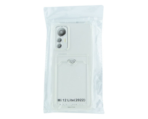 Чохол Pocket Card Transparent case для Xiaomi 12 Lite Колір Transparent