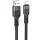 Кабель USB Hoco U110 Lightning 1.2m Колір Чорний