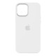 Чохол Silicone Case with MagSafe для iPhone 12 Pro Max Колір 10.White