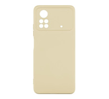 Чохол Full Case TPU+Silicone Touch No Logo для Xiaomi POCO X4 Pro 5G Колір 11, Ivory 2020000326663