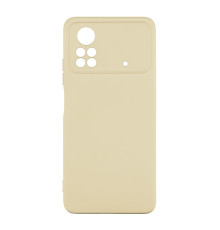 Чохол Full Case TPU+Silicone Touch No Logo для Xiaomi POCO X4 Pro 5G Колір 11, Ivory 2020000326663