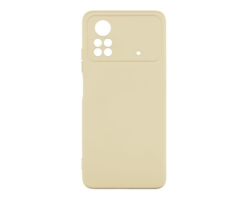 Чохол Full Case TPU+Silicone Touch No Logo для Xiaomi POCO X4 Pro 5G Колір 11, Ivory 2020000326663