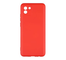 Чохол Full Case TPU+Silicone Touch No Logo для Samsung A03 4G Колір 14, Червоний 2020000327059