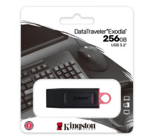 USB флеш-накопичувач 3.2 Kingston DT Exodia 256gb Колір Чорний/рожевий