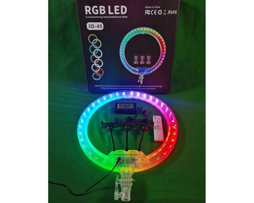 Лампа RGB Crystal 3D-45 45cm Remote Колір Прозорий