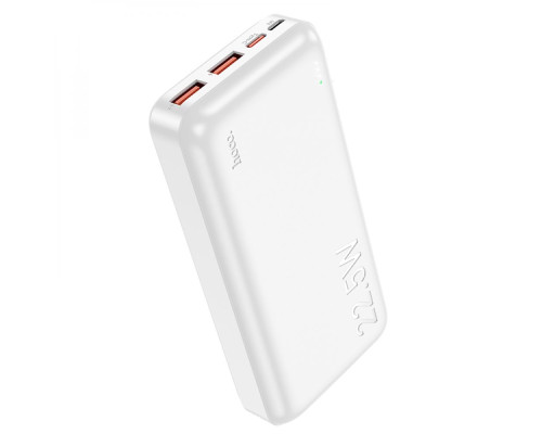 Універсальна Мобільна Батарея Hoco J101A Astute 22.5W fully compatible 20000 mAh Колір Білий