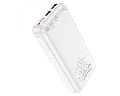 Універсальна Мобільна Батарея Hoco J101A Astute 22.5W fully compatible 20000 mAh Колір Білий