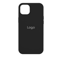 Чохол Silicone Case Full Size (AA) для iPhone 15 Plus Колір 18.Black 2020000344025