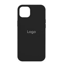 Чохол Silicone Case Full Size (AA) для iPhone 15 Plus Колір 18.Black 2020000344025