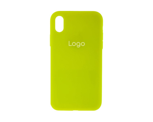 Чохол Silicone Case Full Size (AA) для iPhone Xr Колір 40.Shiny green 2020000148975