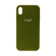 Чохол Silicone Case Full Size (AA) для iPhone Xr Колір 40.Shiny green 2020000148975