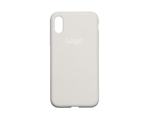 Чохол Silicone Case Full Size (AA) для iPhone X/Xs Колір 22.Coffee 2020000149200