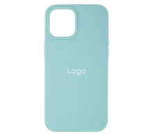 Чохол Silicone Case Full Size (AA) для iPhone 12 Pro Max Колір 64.Light cyan 2020000235279