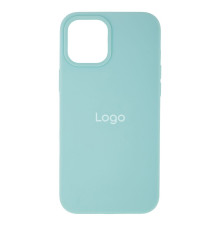 Чохол Silicone Case Full Size (AA) для iPhone 12 Pro Max Колір 64.Light Cyan 2020000235279