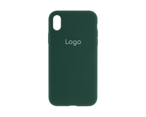 Чохол Silicone Case Full Size (AA) для iPhone Xr Колір 40.Shiny green 2020000148975