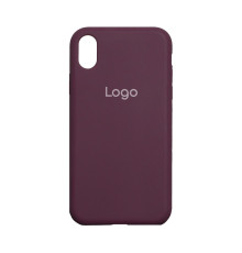 Чохол Silicone Case Full Size (AA) для iPhone Xr Колір 42.Maroon 2020000148968