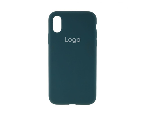 Чохол Silicone Case Full Size (AA) для iPhone X/Xs Колір 22.Coffee 2020000149200