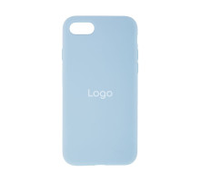 Чохол Silicone Case Full Size (AA) для iPhone 7/8/SE2 Колір 58.Sky blue 2020000236306