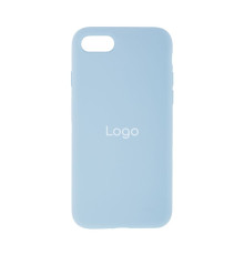 Чохол Silicone Case Full Size (AA) для iPhone 7/8/SE2 Колір 58.Sky blue 2020000236306