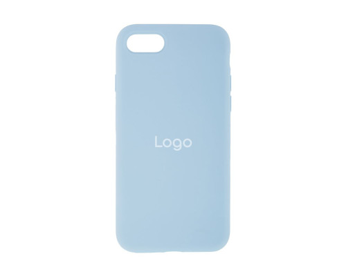 Чохол Silicone Case Full Size (AA) для iPhone 7/8/SE2 Колір 58.Sky blue 2020000236306