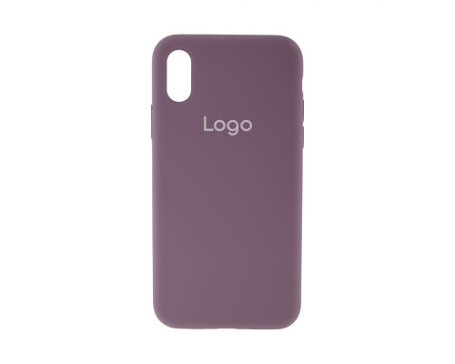 Чохол Silicone Case Full Size (AA) для iPhone X/Xs Колір 22.Coffee 2020000149200