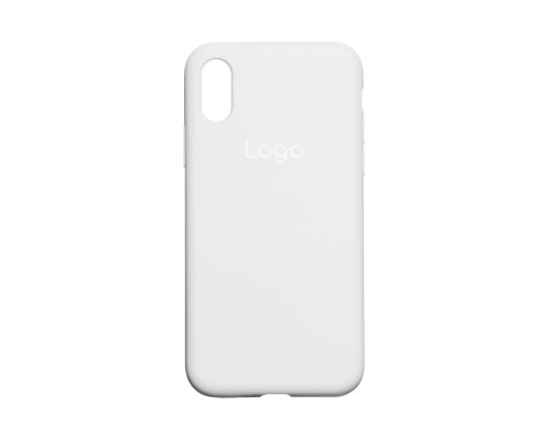 Чохол Silicone Case Full Size (AA) для iPhone X/Xs Колір 22.Coffee 2020000149200