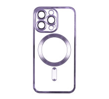 Чохол TPU Metallic Full Camera with Magsafe для Iphone 11 Колір Purple 2020000370321