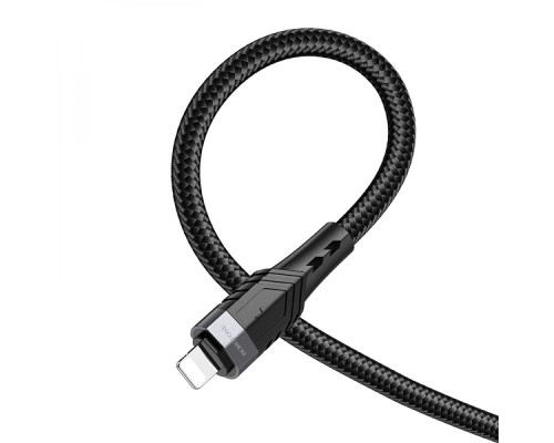 Кабель USB Borofone BU35 Lightning 1,2m Колір Чорний