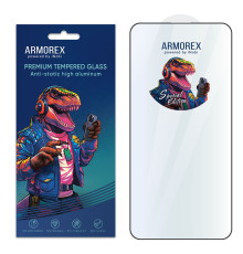 Захисне скло ARMOREX SE 5D Hi-Alumin Antistatic для iPhone 14 PRO MAX Колір Black